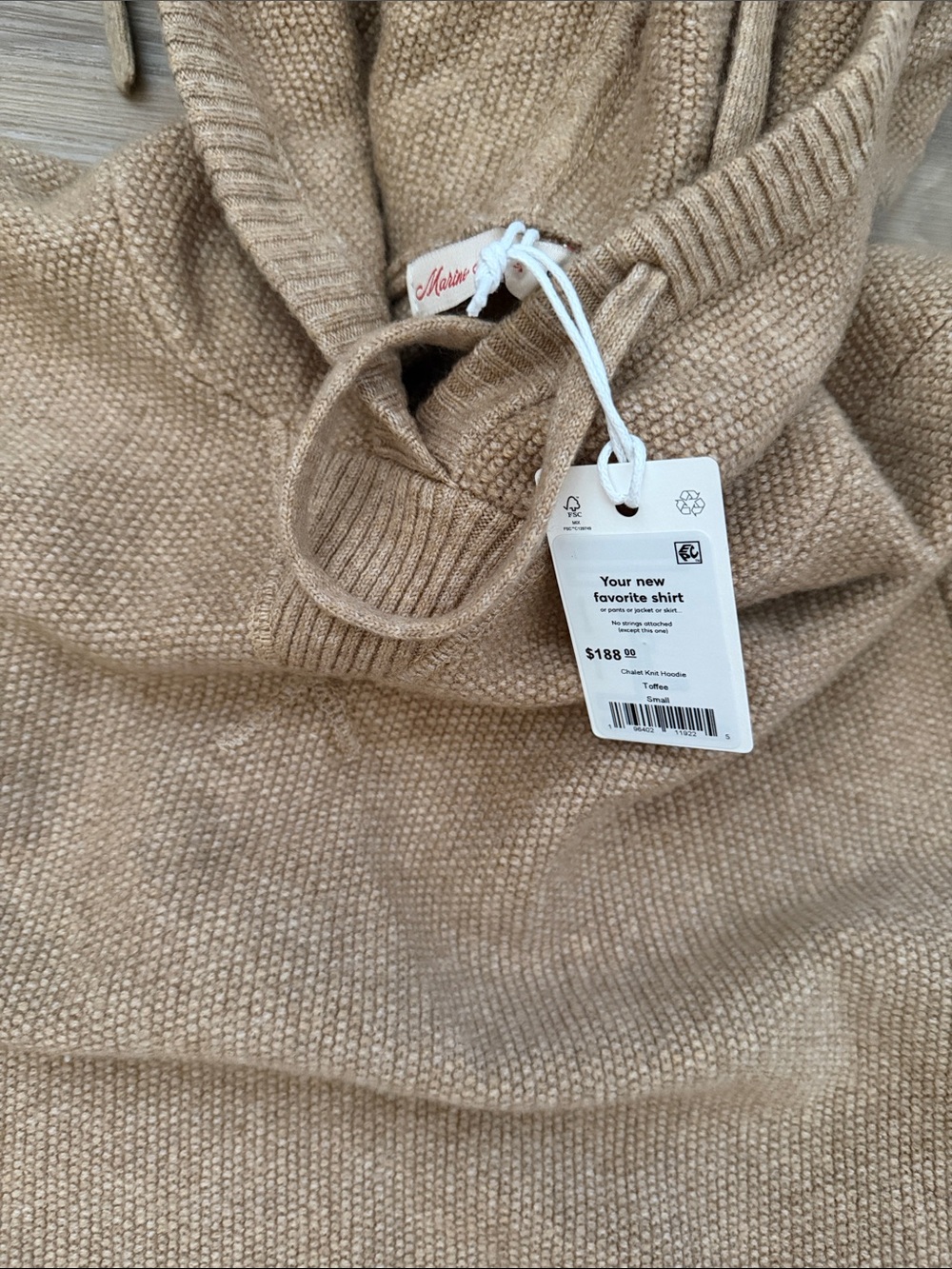 NWT marine layer hoodie sweater set View 3